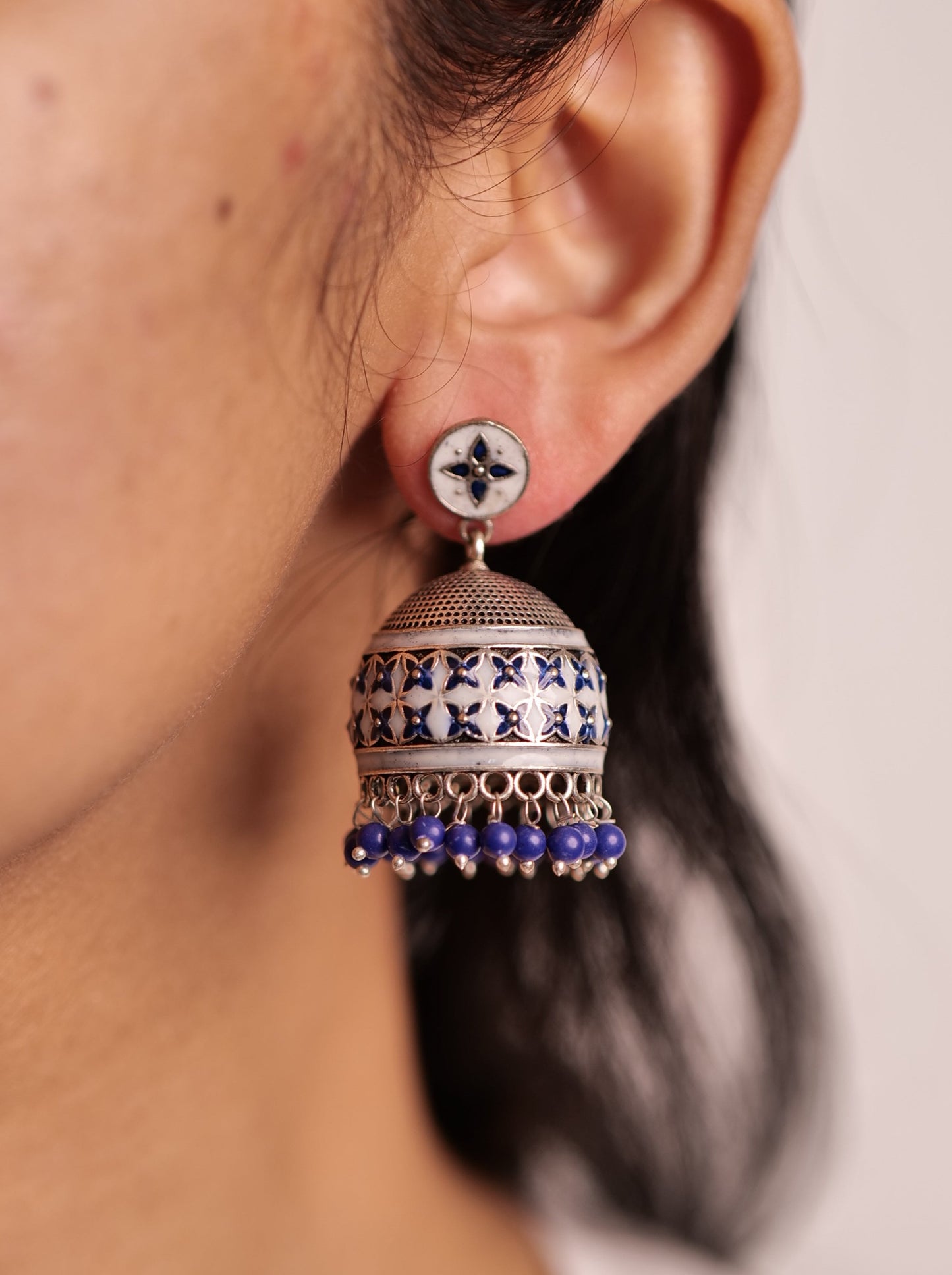 Hues of the ocean earrings