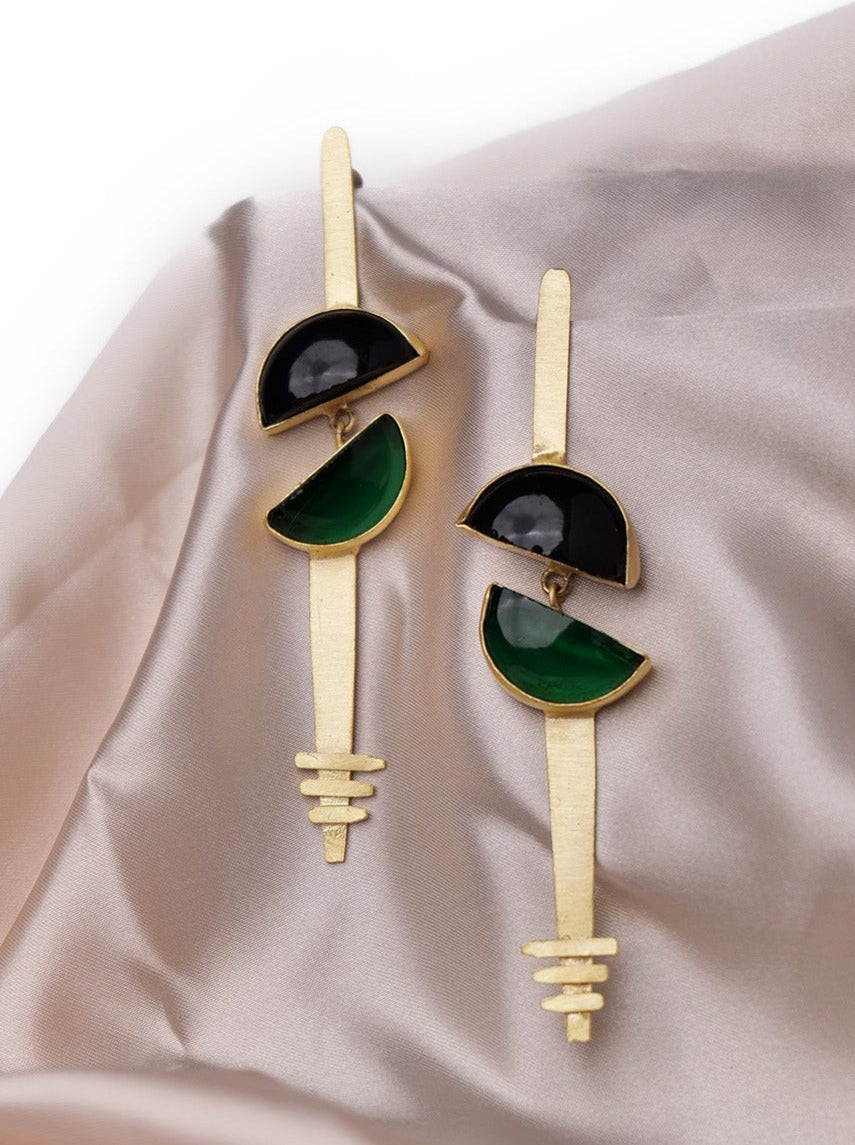 Gold Line Earrings